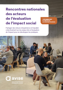 Rencontres nationales des acteurs de l'évaluation de l'impact social