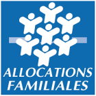 Logo Caisse d'allocations familiales