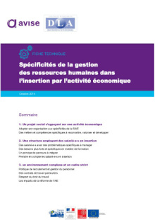 Fiche gestion des ressources humaines et IAE