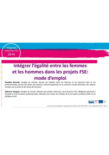 Présentation dgefp prinicpe egalité femmes-hommes