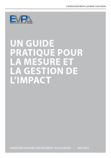 EVPA Guide mesure impact social 2015