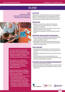 Etudes de cas services de proximité innovants, Avise, novembre 2015