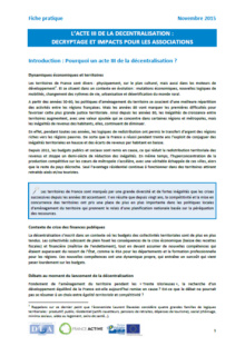Decentralisation et impact pour les associations