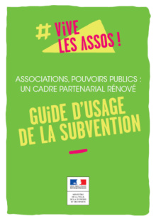 Guide à l'usage de la subvention