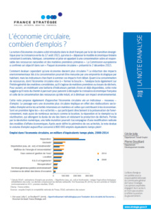 201604 Economie circulaire et emplois