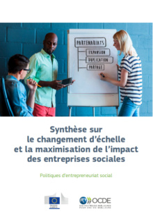 Synthese changement d'échelle des entreprises sociales OCDE2016