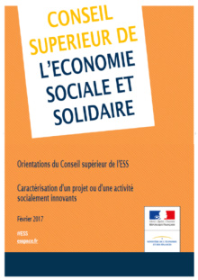 CSESS Caractérisation Innovation sociale 2017