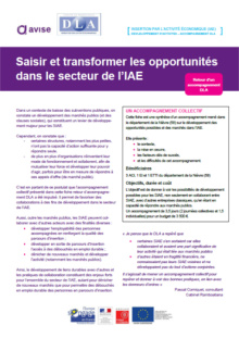 Etude de cas Opportunités IAE, CRDLA IAE - Avise 2018