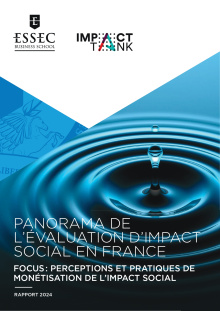 Brochure panorama évaluation d'impact 2024 couverture