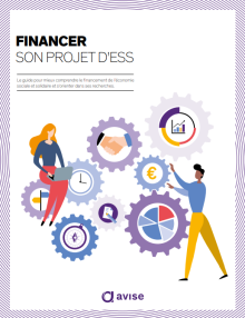 Couverture du guide Financer son projet d'ESS de l'Avise