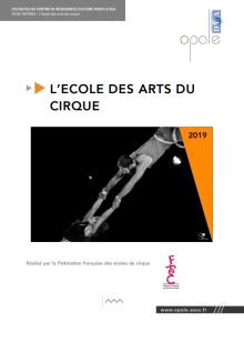 L'école des arts du cirque