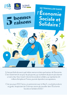 Couverture 5 bonnes raisons de travailler dans l'ESS