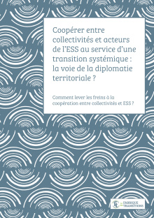 Couverture Rapport coopérer entre ESS et collectivités