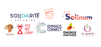 Bénéficiaires de fonds européens - logos