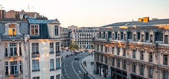Panorama d'une ville française