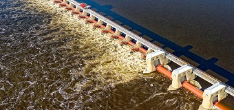 Un barrage hydroélectrique