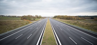 Une autoroute vide