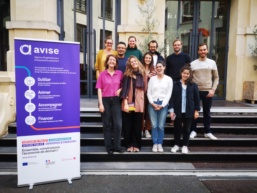 Les participant.es au séminaire #1 de Graines d'autonomie