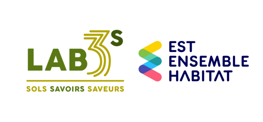 Logos LAB3S et Est Ensemble Habitat