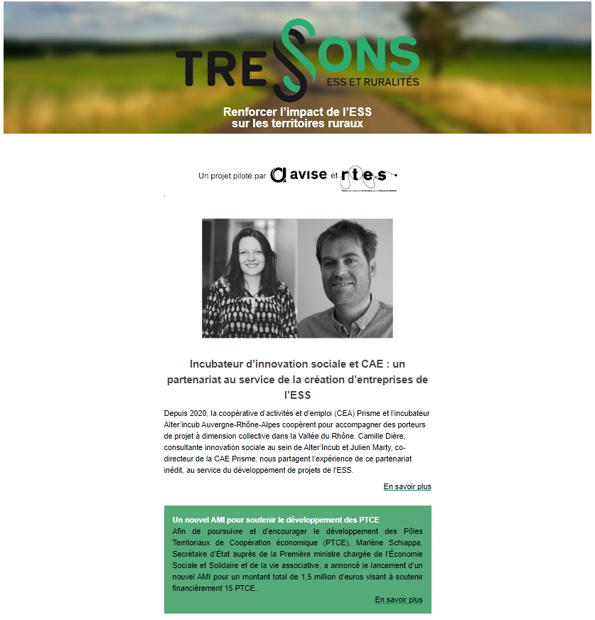 Newsletter Tressons