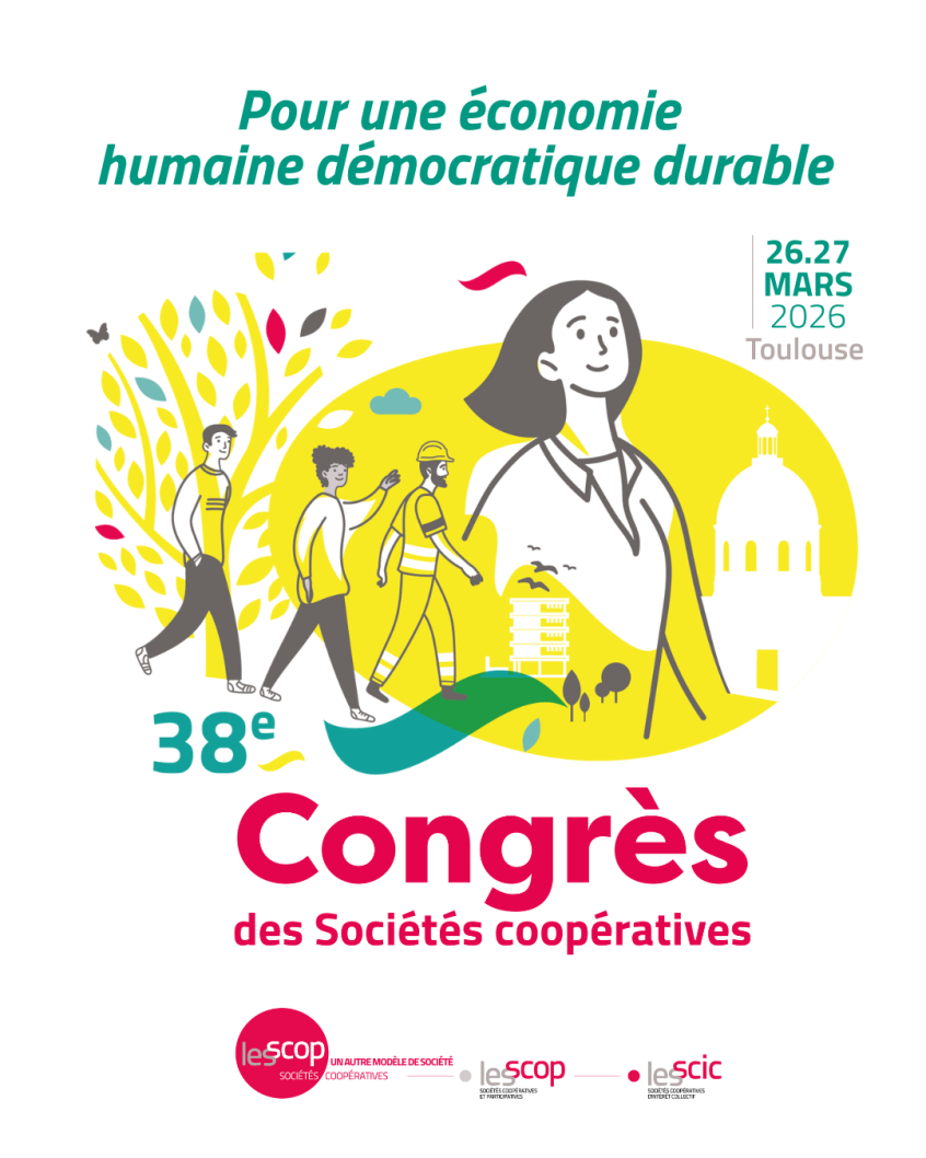 Le 38e Congrès national des Sociétés coopératives aura lieu à Toulouse