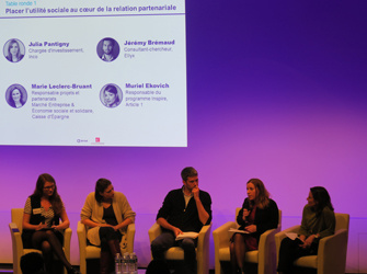 Table ronde 1 : Placer l’utilité sociale au cœur de la relation partenariale