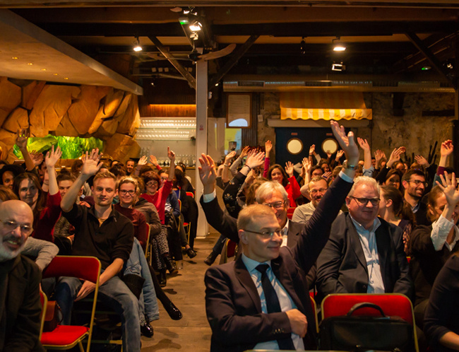 Vote du public à l'issue du TGF ESS
