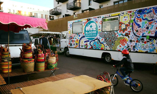 Le MarSOINS au marché de la bouletterie