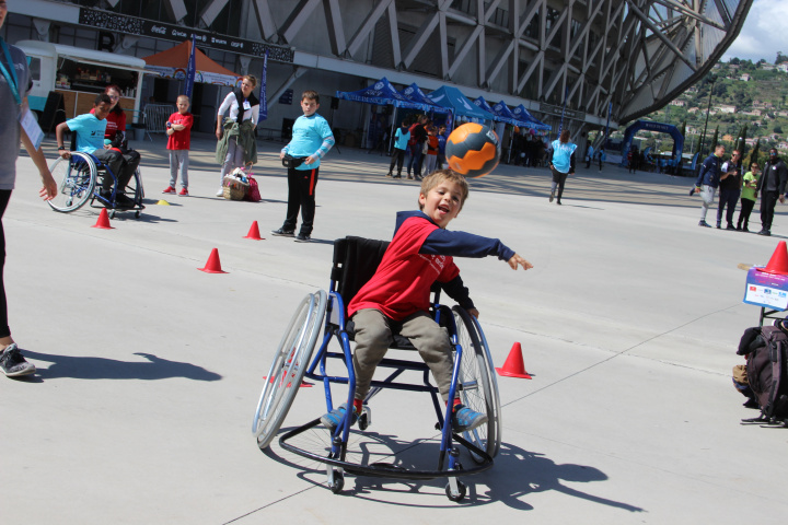 Handisport au Stade de France - Premiers de Cordée