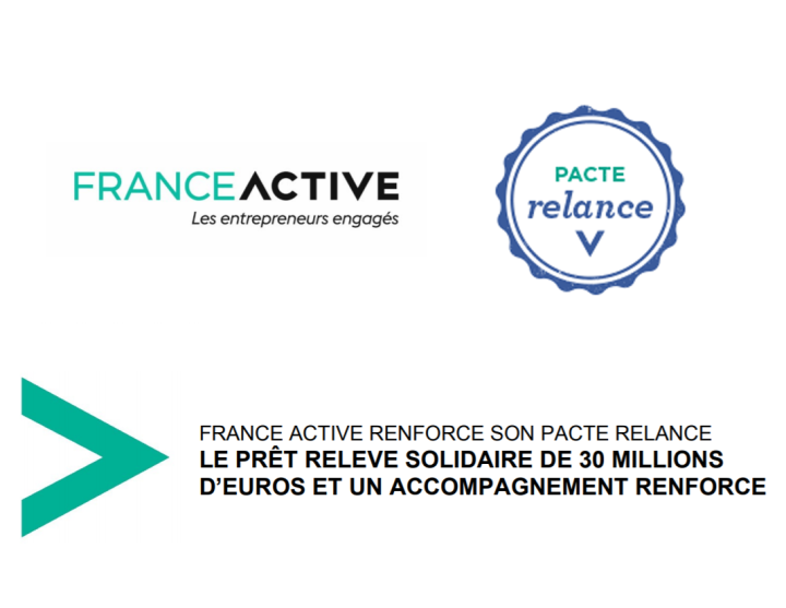 France Active renforce son Pacte Relance