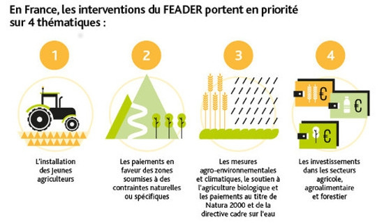 Les interventions du FEADER 