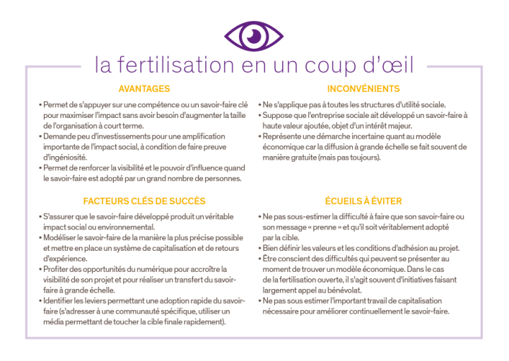 Avantages, inconvénients, facteurs clés de succès et écueils à éviter lors d'une stratégie de fertilisation